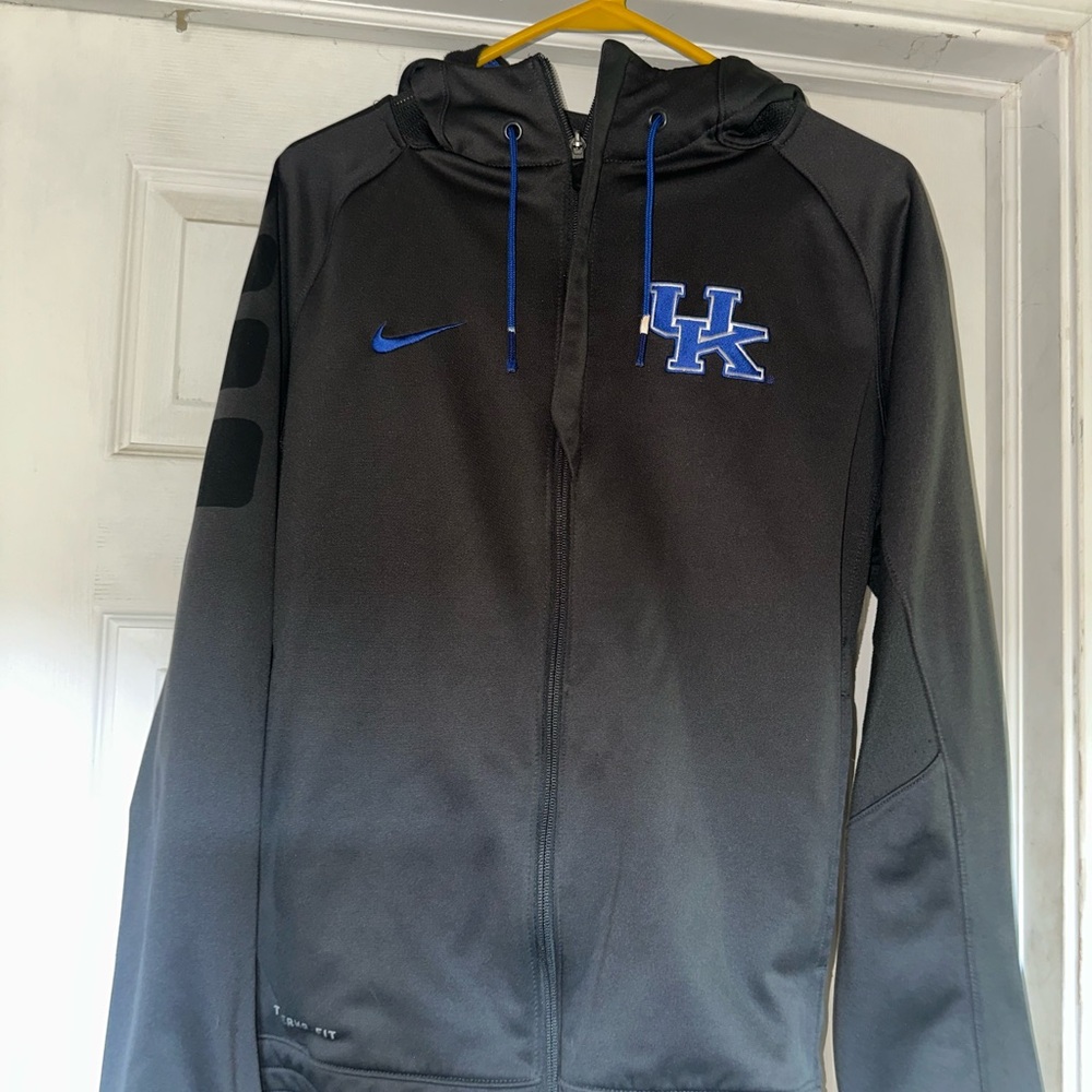 Nike Therma-Fit Jacket with Blue Trim